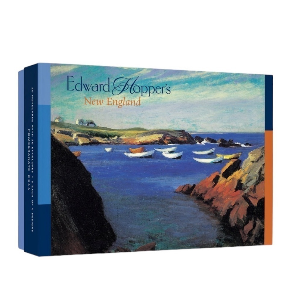 Edward Hopper New England Boxed Notecard Assortment 20 cards by Pomegranate